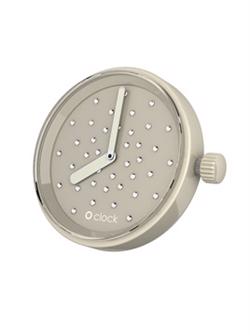 Image of O'Clock Beige med krystal ur